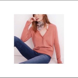Madewell Wrap Front Pullover